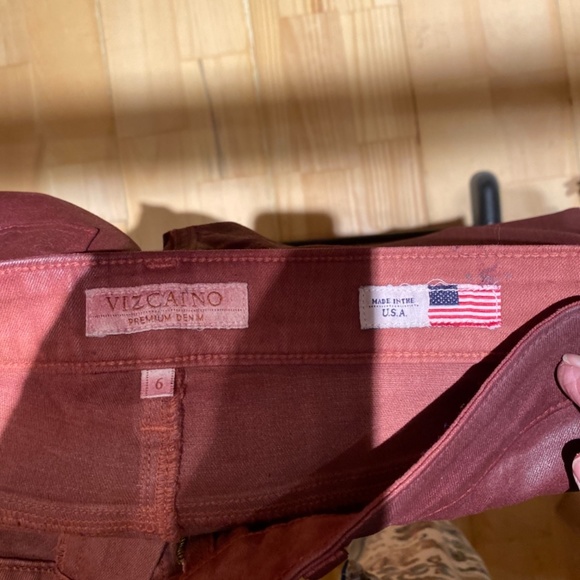 Vizcano burgundy premium jeans - Picture 2 of 9